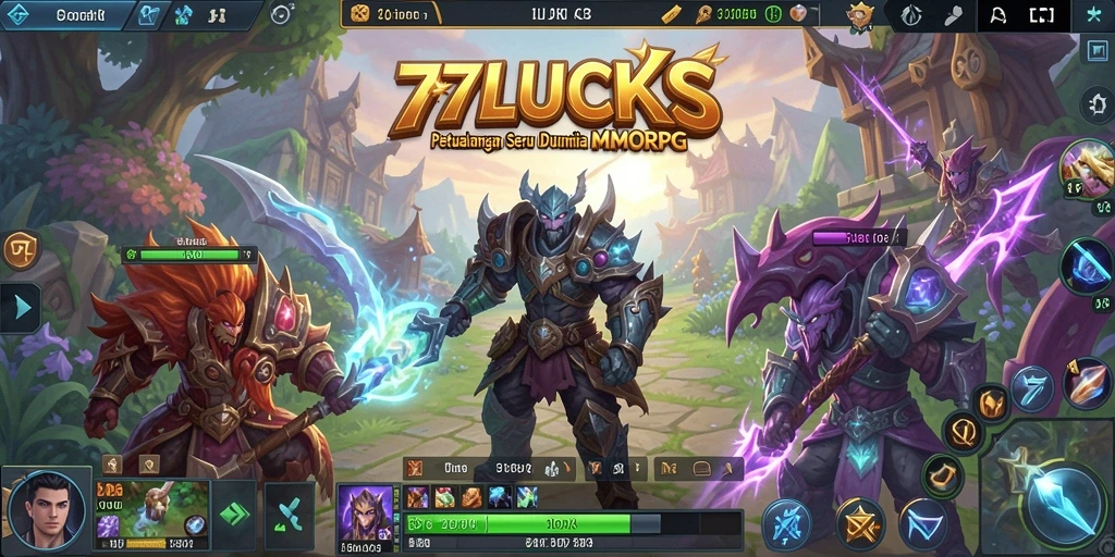 Gameplay menarik di dunia fantasi 77LUCKS yang memukau.