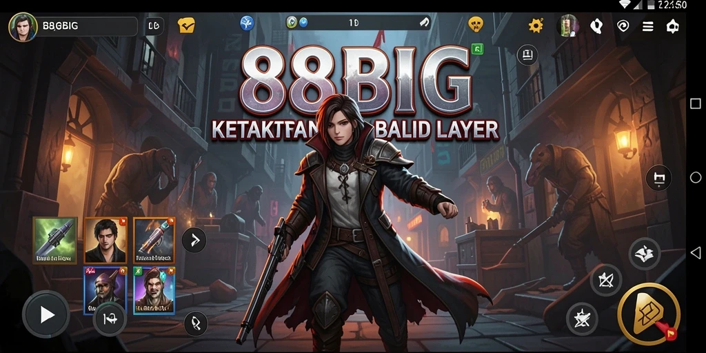 Tampilan menegangkan dari gameplay 88BIG yang memikat.