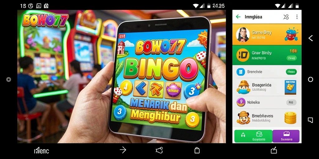 Tampilan permainan Bingo yang seru dan menarik di BOWO77.