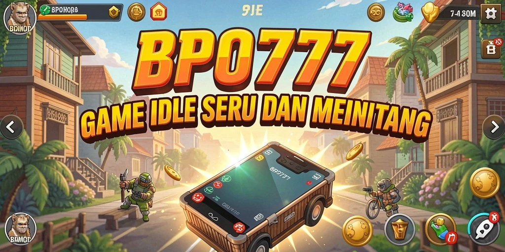 Tangkapan layar menunjukkan gameplay Idle yang mengasyikkan dari BPO777.