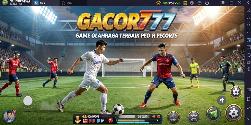 Tampilan seru dari gameplay <strong>GACOR777</strong> dengan aksi olahraga yang mendebarkan.