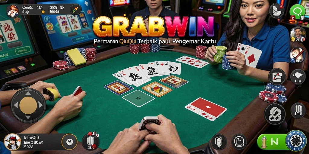Tampilan gameplay QiuQiu yang menarik dan kompetitif.