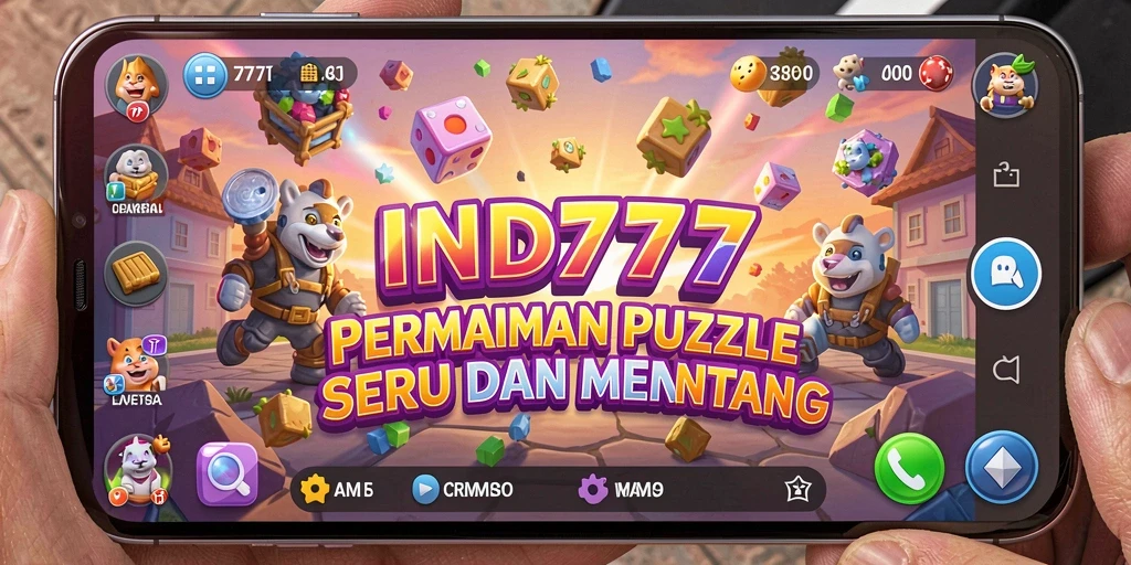 Tangkapan layar dari gameplay menantang di IND777.