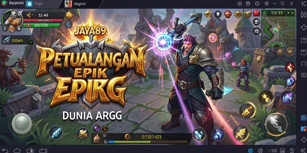 Gameplay seru dan pertarungan epik di JAYA89.