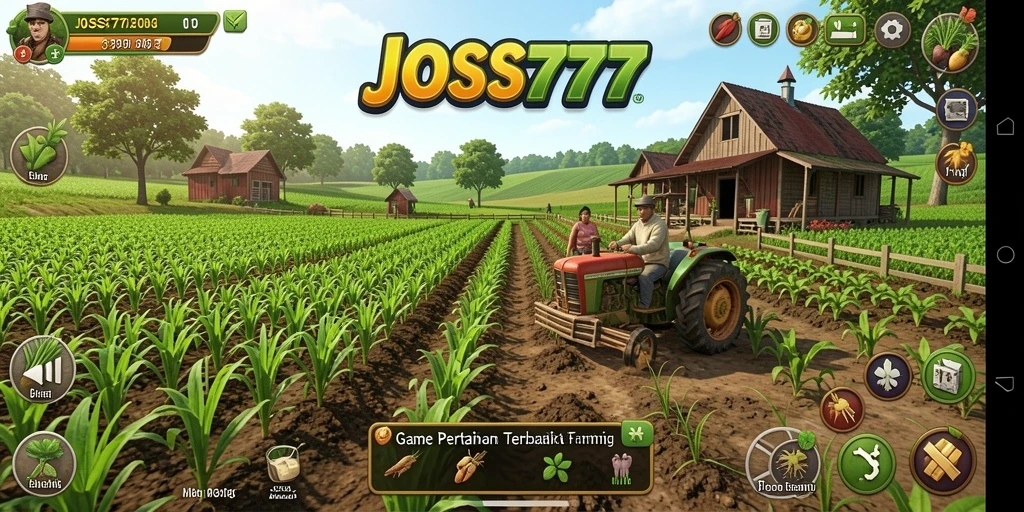 Screenshot utama JOSS777 menampilkan gameplay yang seru dan visual yang menarik.