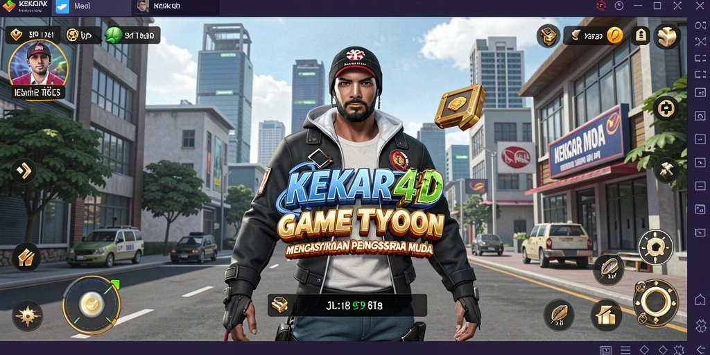Tampilan gameplay menantang dalam KEKAR4D yang memikat.