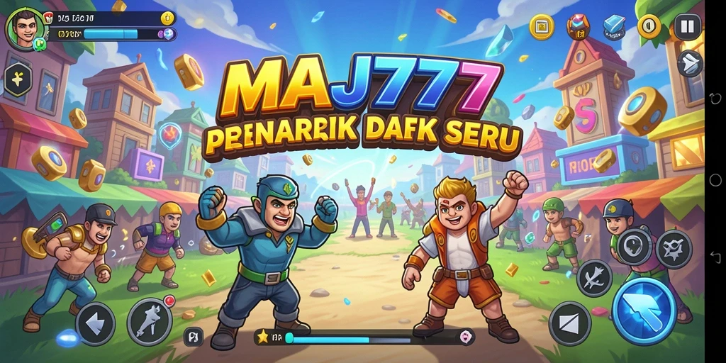 Screenshot gameplay MAJ777 menampilkan aksi seru saat bermain.