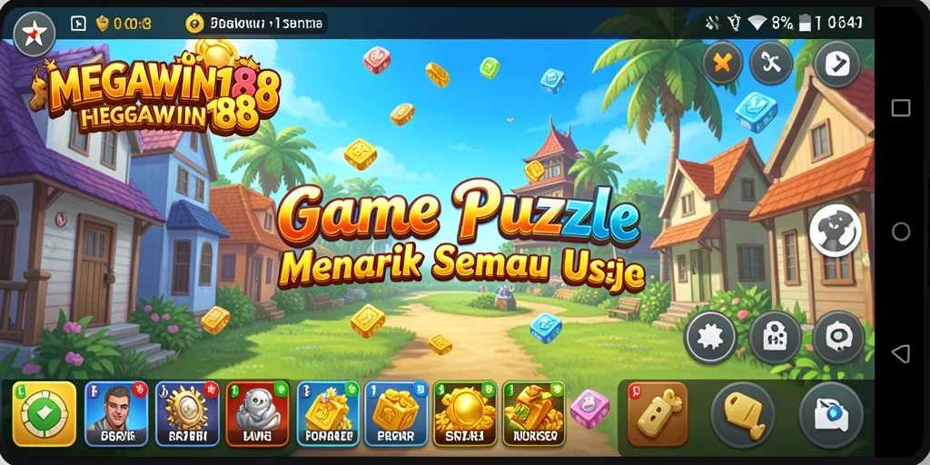 Screenshot dari gameplay MEGAWIN188 yang menantang dan menarik.