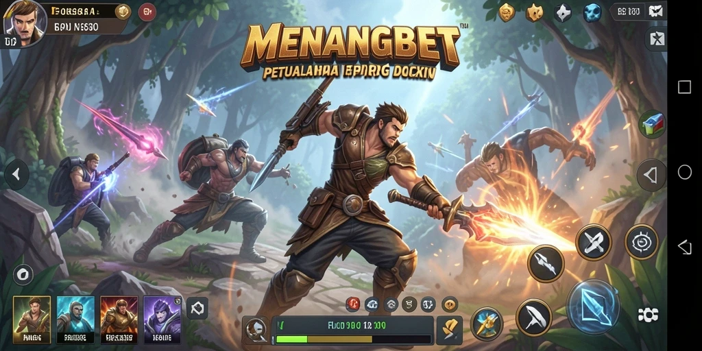 Tampilan gameplay seru dari MENANGBET dengan aksi epic.