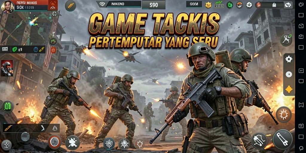 Tampilan gameplay S80 dengan aksi pertempuran yang intens dan dinamis.
