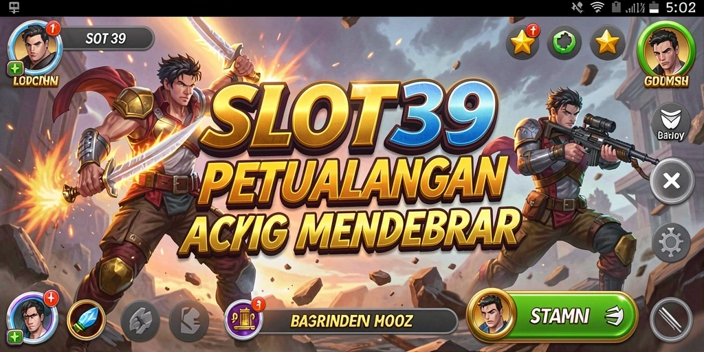 Tampilan mendebarkan dari gameplay SLOT39 yang penuh aksi.
