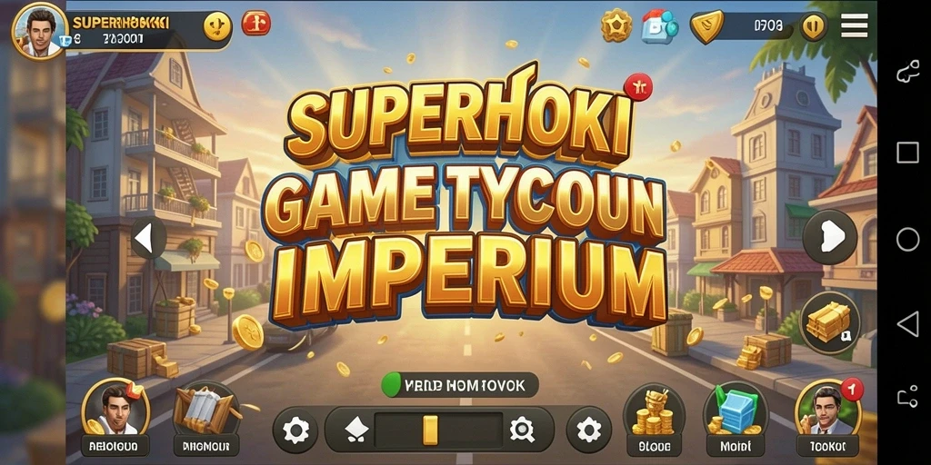Gameplay SUPERHOKI yang seru dan mendebarkan.