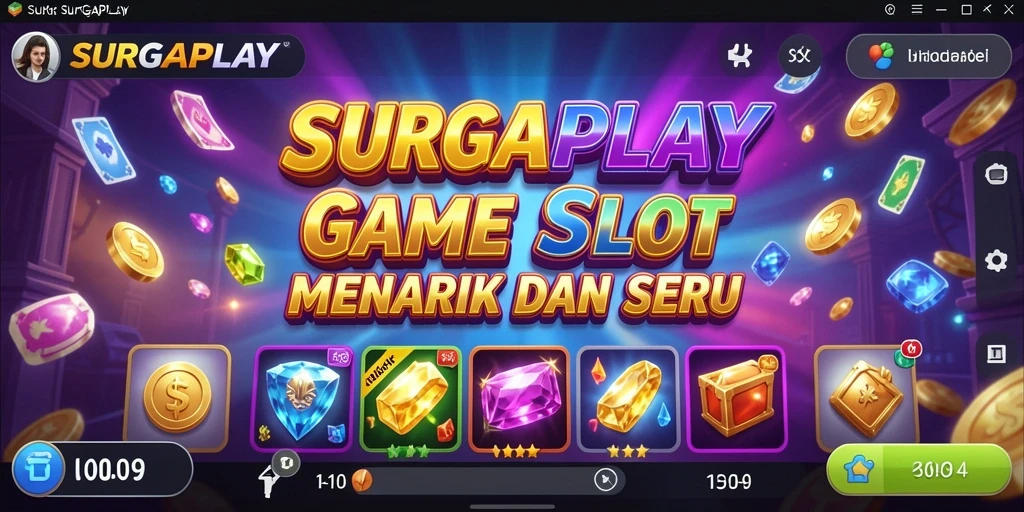 Screenshot gameplay SURGAPLAY menampilkan pengalaman seru bermain Slot.
