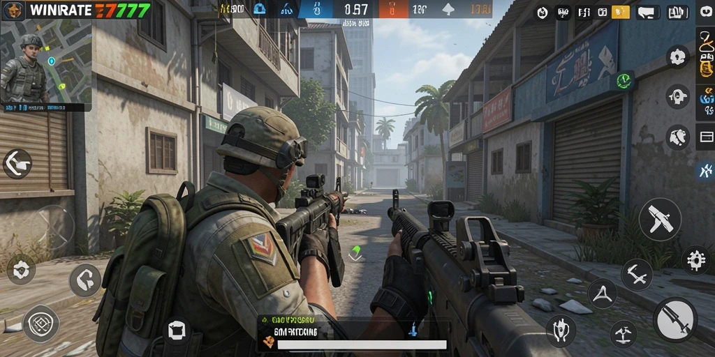 Tampilan gameplay yang seru dan mendebarkan dari WINRATE777.